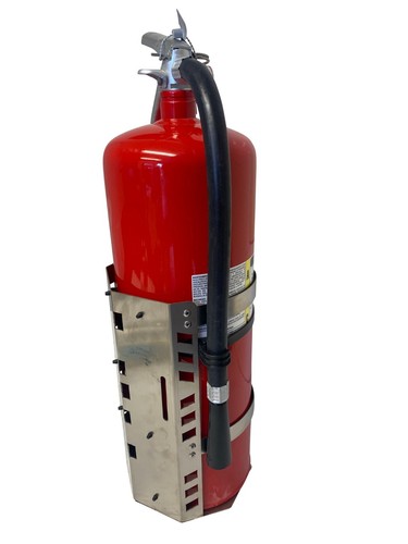 20 LB Dry Fire Extinguisher Stainless Steel Vehicle & Marine Mount Bracket - Imagen 5 de 9