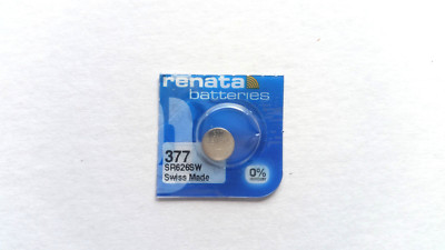 Renata 377 SR626SW 1,55 V Silberoxyd Uhrenbatterie Pack Von 10