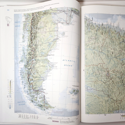 世界地図】Britannica International Atlas VTG 1967 BRITANNICA WORLD