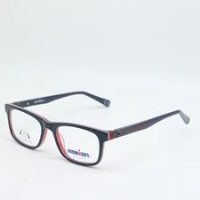 NEW IRON KIDS IKB911 NAVY RED AUTHENTIC EYEGLASSES 48-17