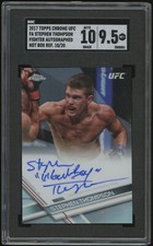 2017 Topps UFC Chrome MMA Cards 9