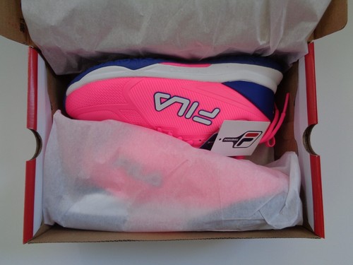 Womens Size 7 Fila Volley Burst, Neon Pink, Pickleball Shoes - 第 2/5 張圖片