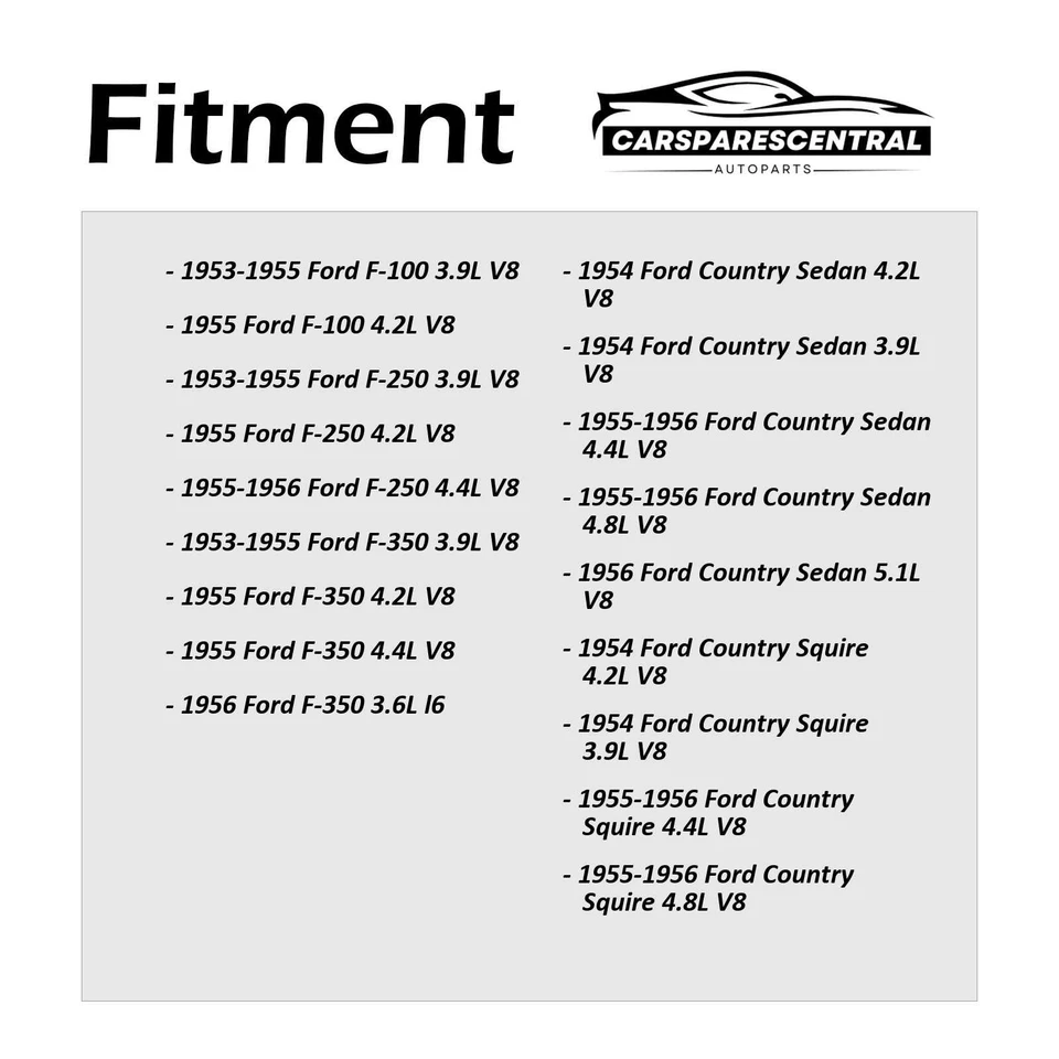 Juego de contactos de encendido para International Harvester S132 1956-1957 Foto 2 de 4