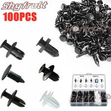 For-Honda CAR 100x Box Set Bumper Fender Liner Push Type Retainer Clips Fastener