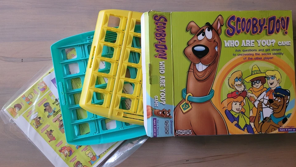 Brand New Cartoon Network Scooby-Doo "WHO ARE YOU?" Family Board Game PRESSMAN - Image 4 of 4