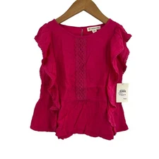 Tucker & Tate Pink Ruffle Top 5 New