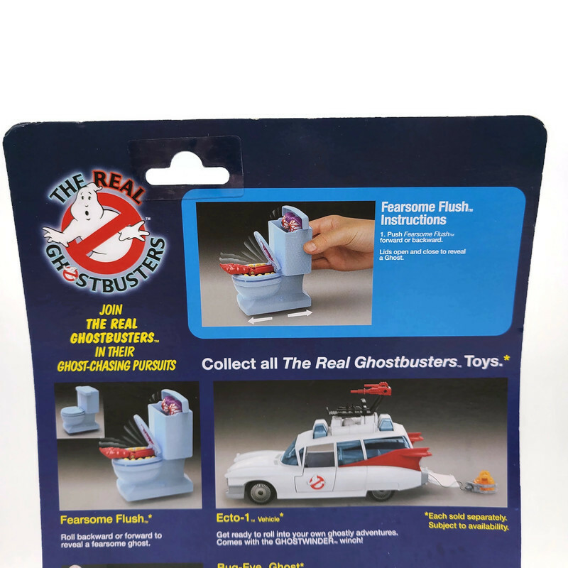 リアルゴーストバスターズ　フィギュア FEARSOME FLUSH　アメトイ The Real Ghostbusters Fearsome Flush Action Toy New Unopened Free