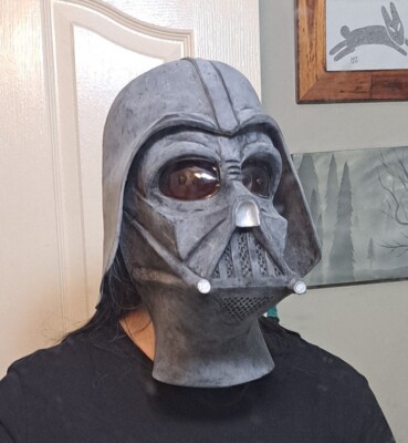 Star Wars Darth Vader Mask + Helmet Set Halloween Cosplay Rubies 1997 Lucasfilm