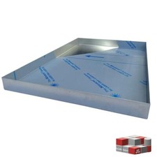 Edelstahl Wanne Ölwanne Auffangwanne K240 geschliffen V2A 1,5 mm Behälter Gastro