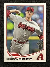 BRANDON MCCARTHY #406 2013 Topps Baseball QTY Arizona Diamondbacks