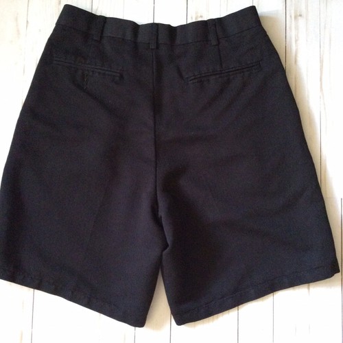 Mens Callaway Golf Shorts Black Size 32 Pleated EUC (L32) - Picture 2 of 4