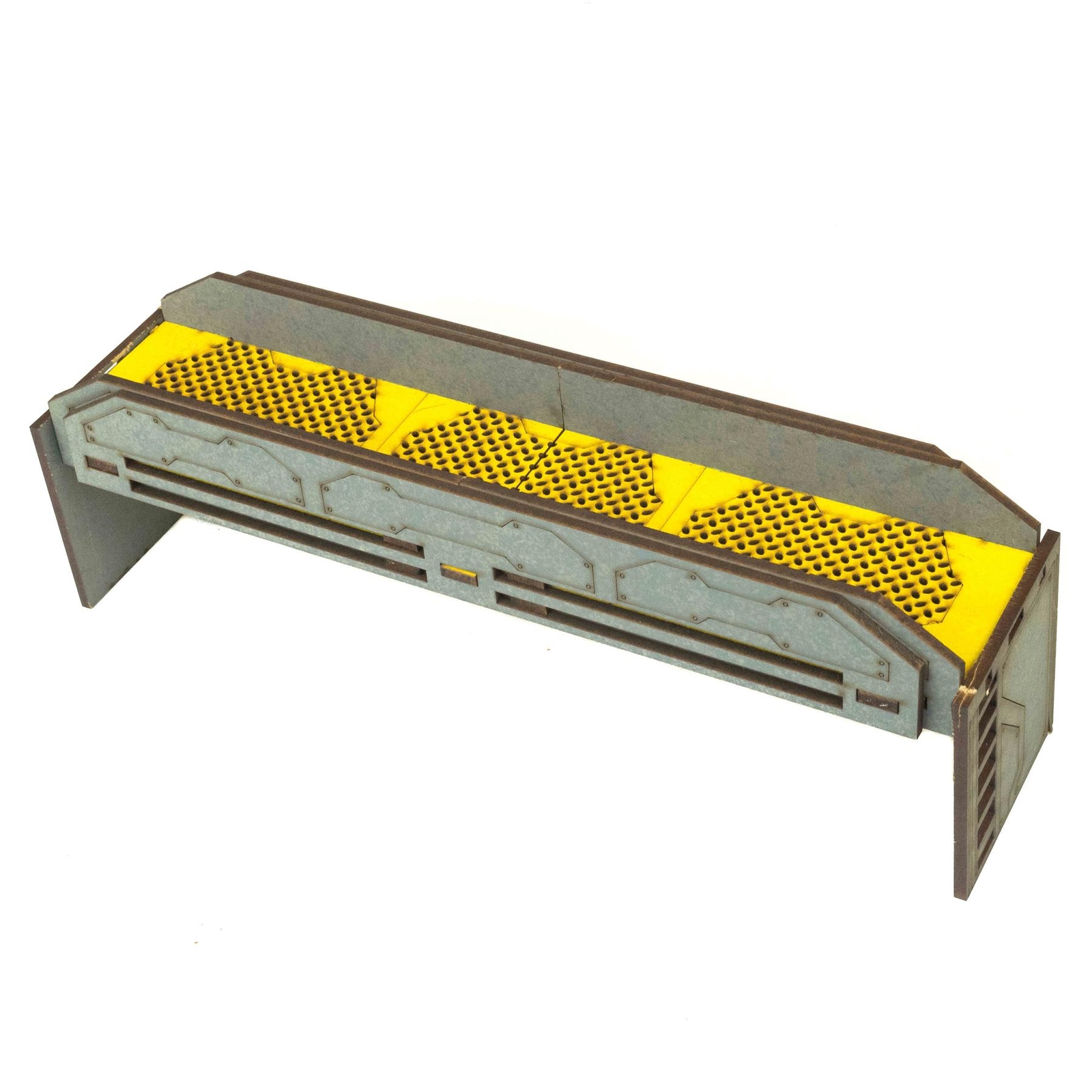Industry of War Extendable Bridge – Pre-Painted – Wargaming Terrain Model