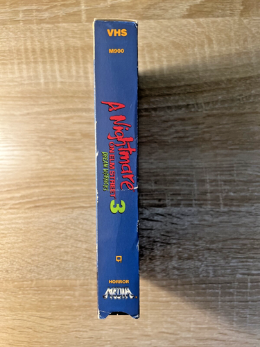 A Nightmare on Elm Street 3 Dream Warriors VHS 1987 Media Horror Movie 80's OOP - Picture 4 of 9