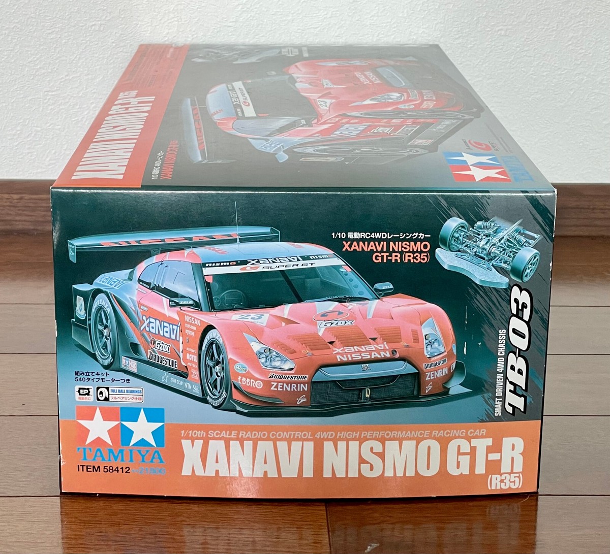 TAMIYA 58412 1/10 R/C Racing Car XANAVI NISMO GT-T (R35) (TB
