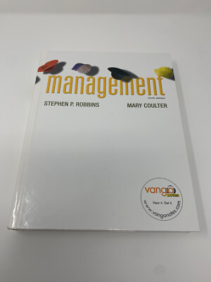 Management   9th Edition By Stephen P. Robbins & Mary Coulter 2006 Hardcover