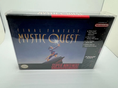 Final Fantasy: Mystic Quest (Super Nintendo Entertainment System, 1992) CIB