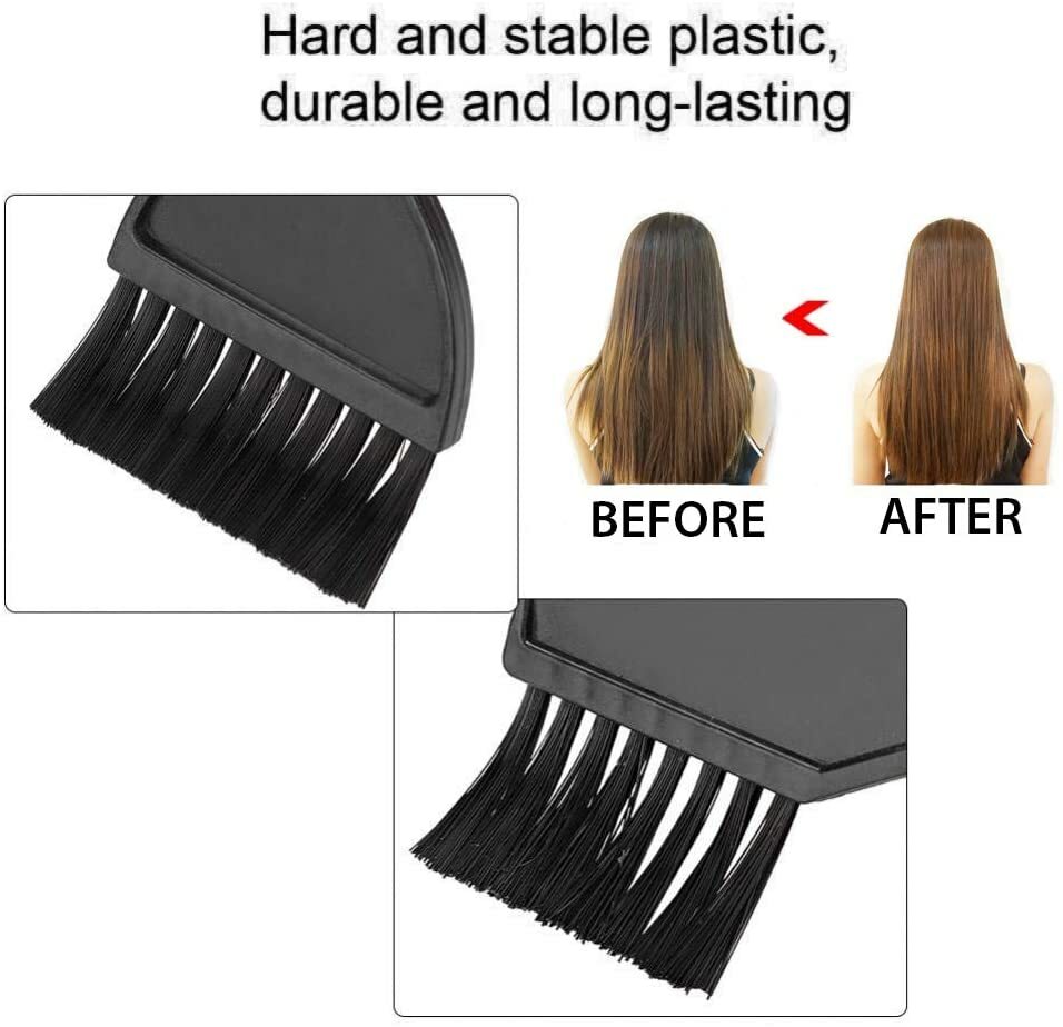 3 PCS Hair Colouring Tools Hair Dyeing Tool Set 2 Brushes One Bowl