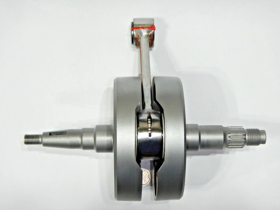 NOVO eixo de manivela do virabrequim reconstruído 1989 89 Suzuki RM250 RM 250 modelo K - Imagem 4 de 4