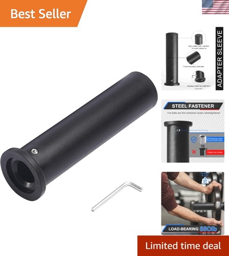 Olympia Adapterhülse (2 Stück), wandelt 1" Standard Hantelscheibenpfosten in 2" um...