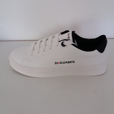 Zu+Elements Sneaker / Herren / Weiss-Schwarz / Größe 41 / Brandneu & OVP