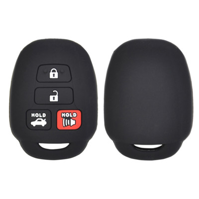 XUKEY Silicone Car Remote Key Cover Fob Case For Toyota Camry Corolla RAV 4 NEW