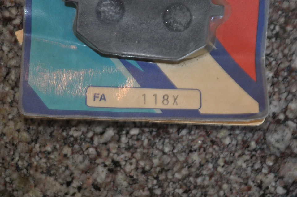 Pastillas de freno EBC FA118X Yamaha XT600 Z Tenere 1985 1986 1987 1988 envío gratuito Foto 2 de 3