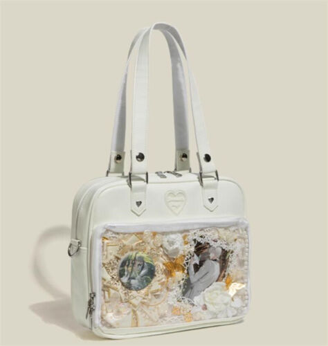 Bolso Bandolera Japonés Mujer Transparente Itabag Lolita - Imagen 17 de 26