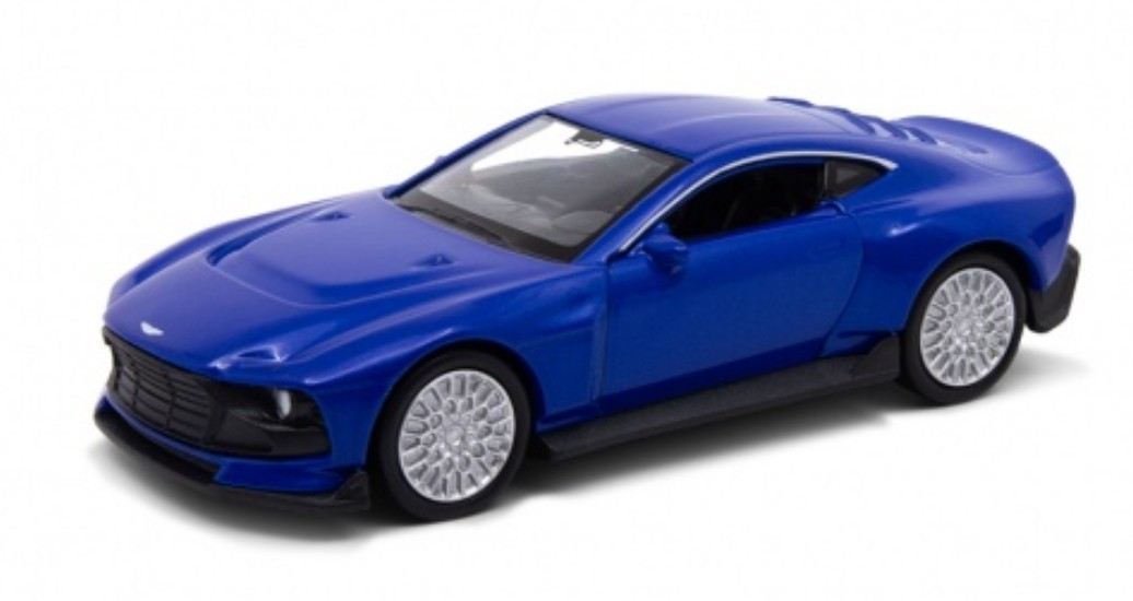 Welly Aston Martin Valour Purple Pearl 1:34 1:39 Scales 4.5 Inch Diecast Car