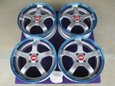 JDM Super RAYS Cebu Ring ITC 5-Book Spoke 7J Offset +25 PCD100-4 Hole No Tires