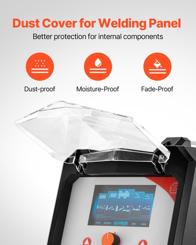 VEVOR TIG Welder 6-In-1 AC/DC Welding Machine Pulse Spot MMA Stick IGBT Inverter - Bild 6 von 12