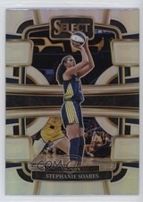 2024 Panini Select WNBA Concourse Silver Prizm Stephanie Soares #7 8d2