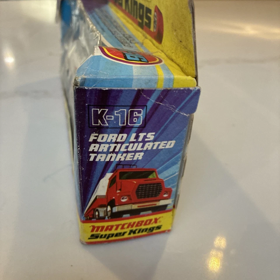 Vintage Matchbox Super King K-16 Ltd Old Shop Stock Some Wear On Box Great Find - Image 3 of 4