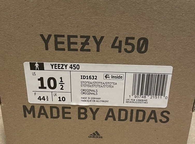 Adidas Yeezy 450 Stone Teal (ID1632) Size 10.5 Dead stock - Buy Now!  thumbnail 2