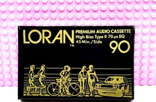 LORAN PREMIUM AUDIO 90 TYPE II NASTRO A CASSETTA VUOTO (1) (SIGILLATO)