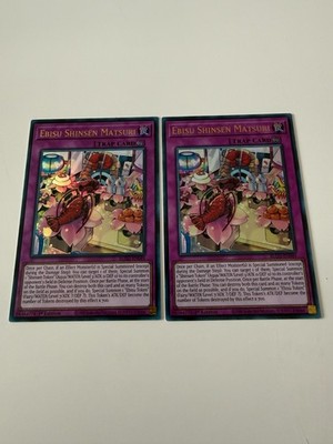 Yu-Gi-Oh! Ebisu Shinsen Matsuri BLGG-DE049 Ultra Rare Mint 1. Auflage x2