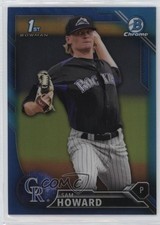 2016 Bowman Chrome Prospects Blue Refractor 83/150 Sam Howard #BCP158 4dd