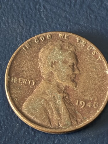 penny di grano 1946 senza marchio di zecca Moneta2 - Foto 1 di 4