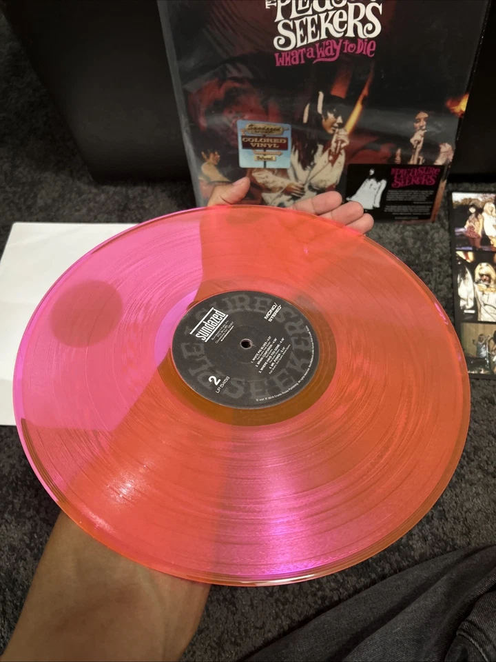 THE PLEASURE SEEKERS WHAT A WAY TO DIE Colored Vinyl Mono/Stereo 2016 LP 5458 - Image 4 of 4