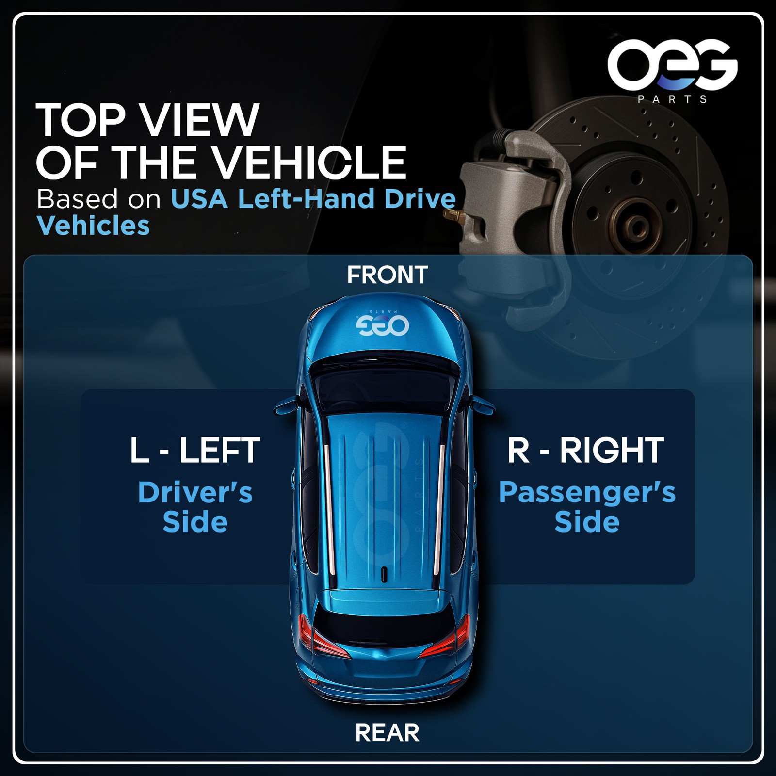 New Rear Right Brake Caliper For Subaru Outback 2.5L 3.0L 2005 26692AG040 BC2050