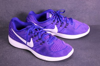 Nike Sneaker Lunartempo 2 Unisex Sportschuhe Gr. 42,5 blau lila Laufschuhe BS978