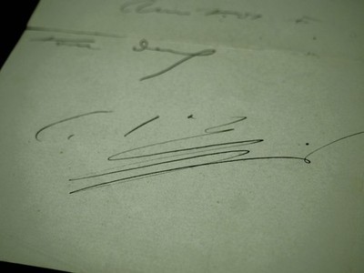 Camille SAINT SAENS - Signed Autograph Letter - Bananas