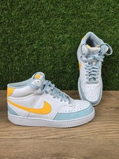 Nike Court Vision Mid Next Nature Ocean Bliss Azul Amarillo FJ3998-100 Talla 7.5