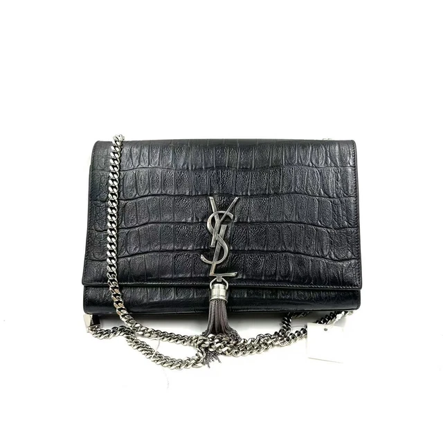 9.10 Live YSL Saint Laurent Kate Small Tassel Shoulder Bag