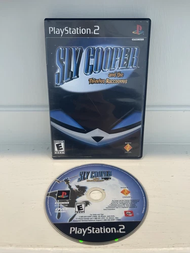 Sly Cooper and The Thievius Raccoonus (Sony PS2, 2003) No Manual Tested!