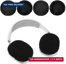 2 Pairs Headphone Covers for Ears, Washable Strechable Headset Earpad Cloth Cove