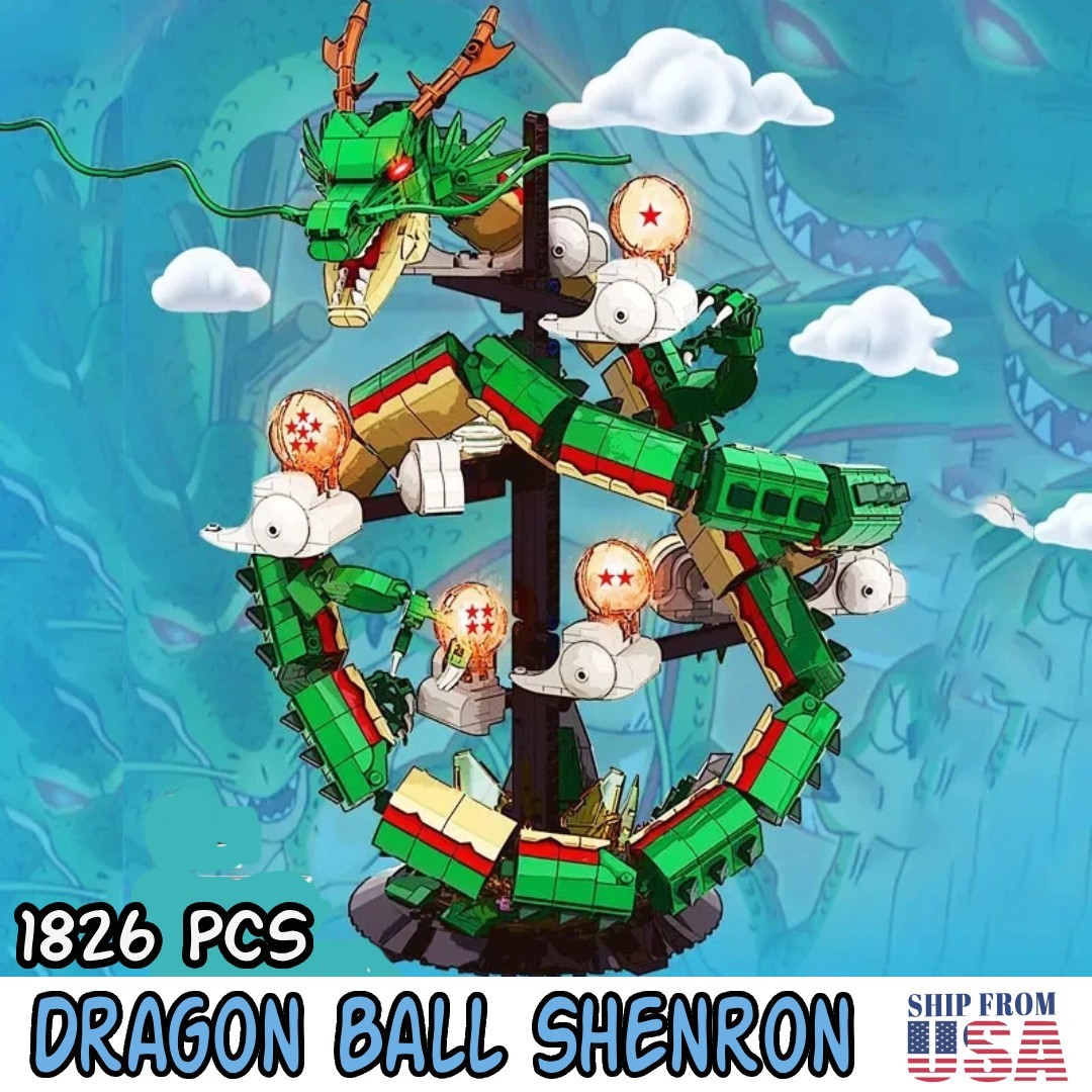 Dragon Ball Z Shenron Eternal Divine Dragon Building Blocks