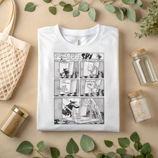 Spy vs Spy Comic Strip Graphic T-Shirt Vintage Retro Cartoon Tee A501