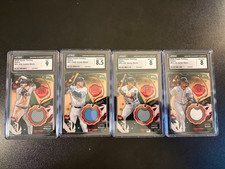 2024 TOPPS HOLIDAY RELICS 4 CGC GRDED 9,8.5,8 & 8