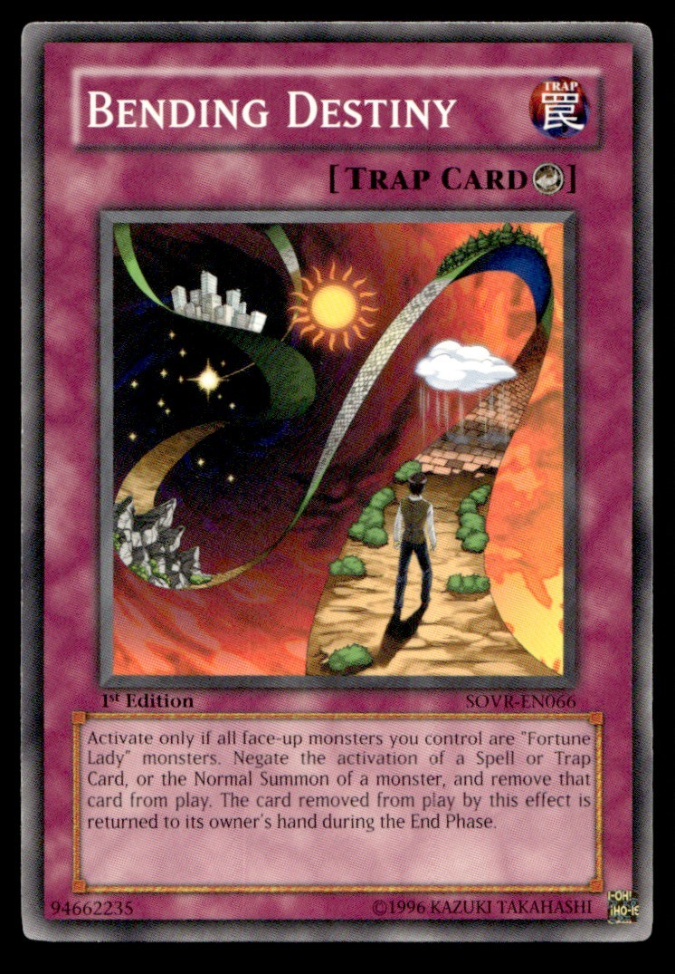 Bending Destiny - SOVR-EN066 - 1st Edition - YuGiOh 
