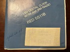 Emerson RED5511B LED Digital Clock With AM/FM Radio Owners Manual — photo 2